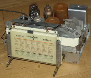 Elektrit Patria B - widok chassis od przodu