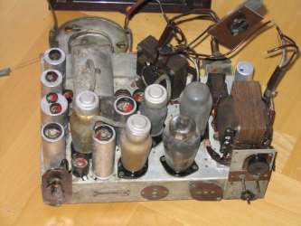 Philips A - widok na chassis