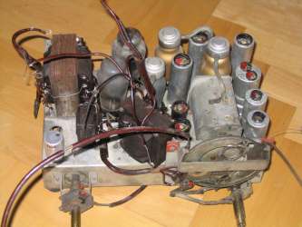 Philips A - widok na chassis