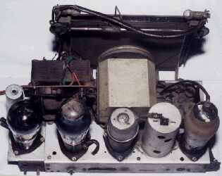 Telefunken Fenomen Mz - widok chassis z tyłu