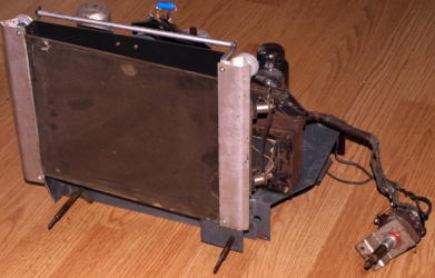 Telefunken T6Z - widok chassis z przodu