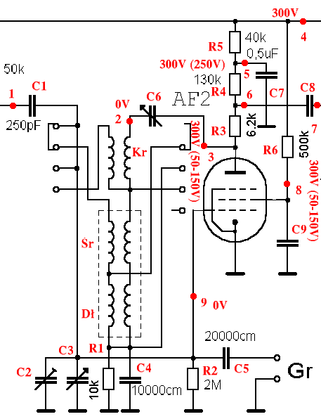 schemat detektora reakcyjnego