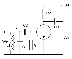 Schemat detektora siatkowego
