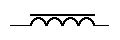Symbol cewki z rdzeniem