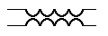 Symbol transformatora powietrznego w.cz.